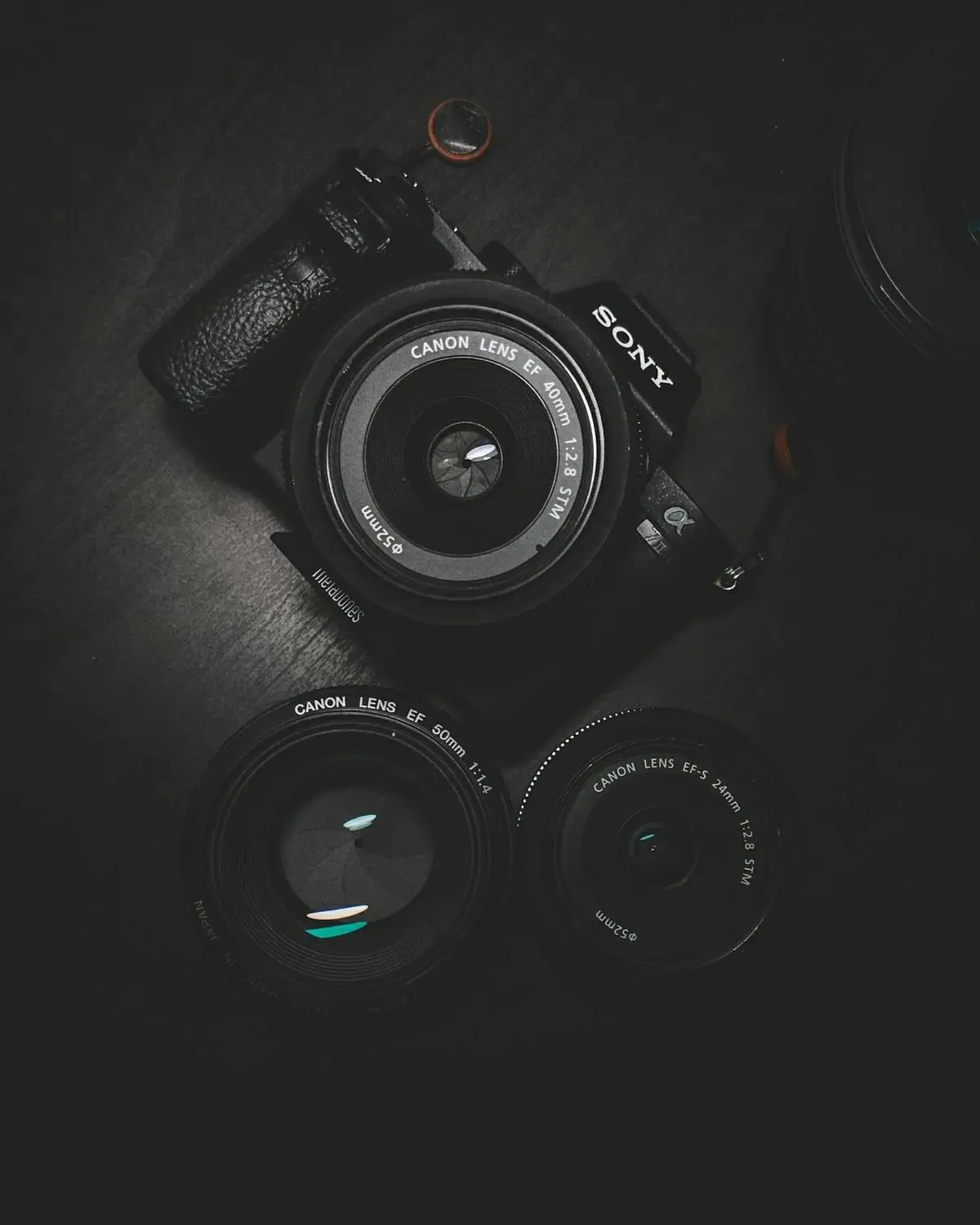 Sample photograph of a camera. Replace src/assets/about.jpg with your own portrait.